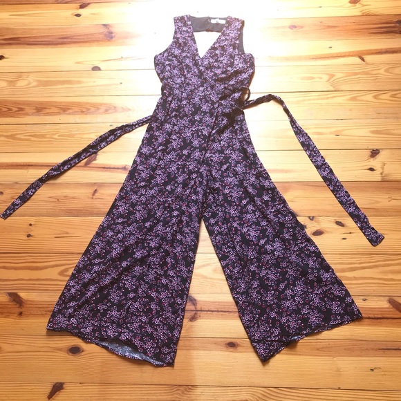 JACK by BB Dakota Floral Wrap Jumpsuit, EUC, 4 - Picture 4 of 16